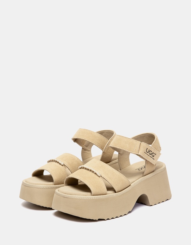 EVERAU - Australian Shepherd Ugg Eive Cow Suede Upper Loafer Oxfords Flats