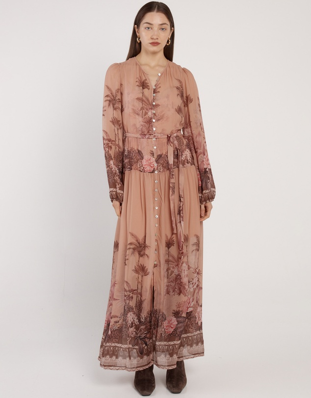 Fate + Becker - Romy Long Sleeve Maxi Dress