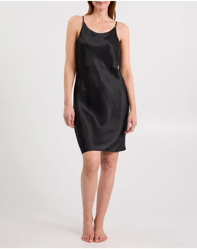 David Lawrence - Cannes Short Silk Sleep Dress