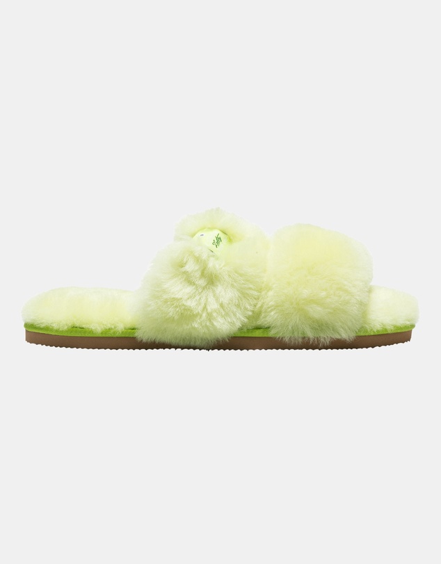 Vodka Cruiser - Fluffy Lime OpenToe Slippers
