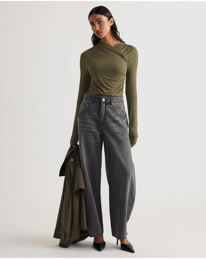 Decjuba - Maxine Crossover LS Top