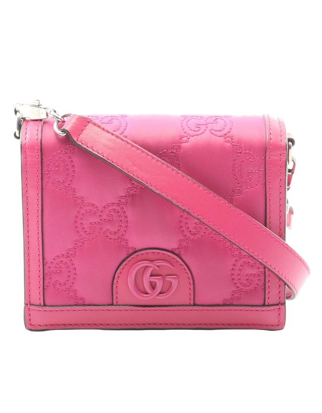 Pre-Loved by Azura Reborn - Pre-Loved Mini GG Matelasse Nylon Wearable Wallet