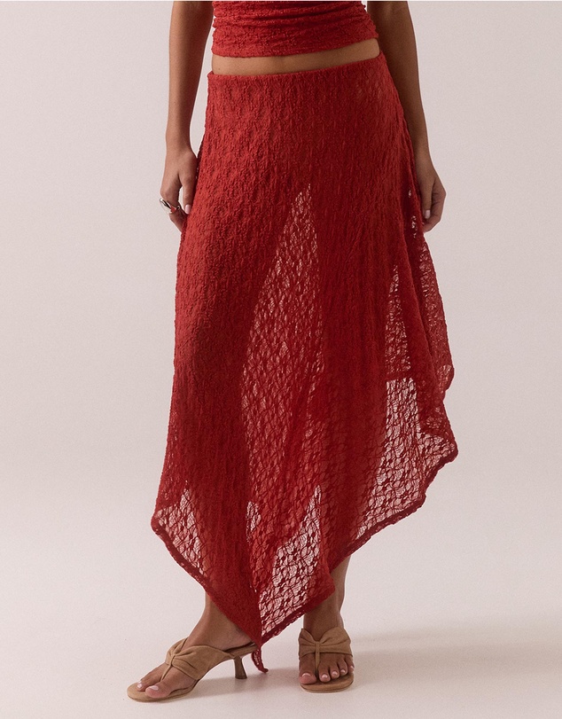SOVERE - Aaila Lace Skirt