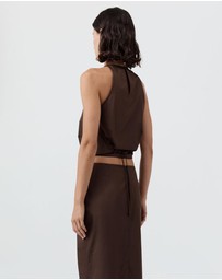 St. Agni - Paper Taffeta Cocoon Top