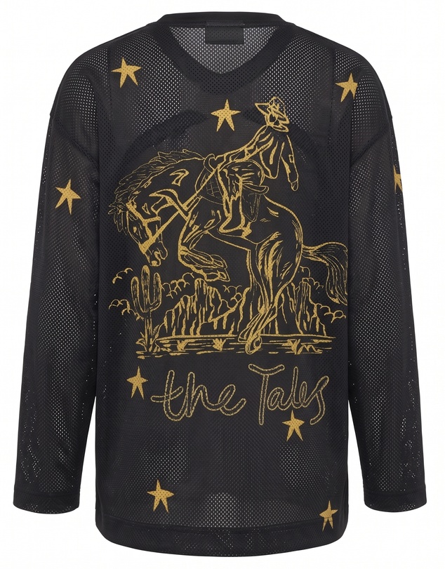 THE TALES - Cowboy Long Sleeve Football Jersey