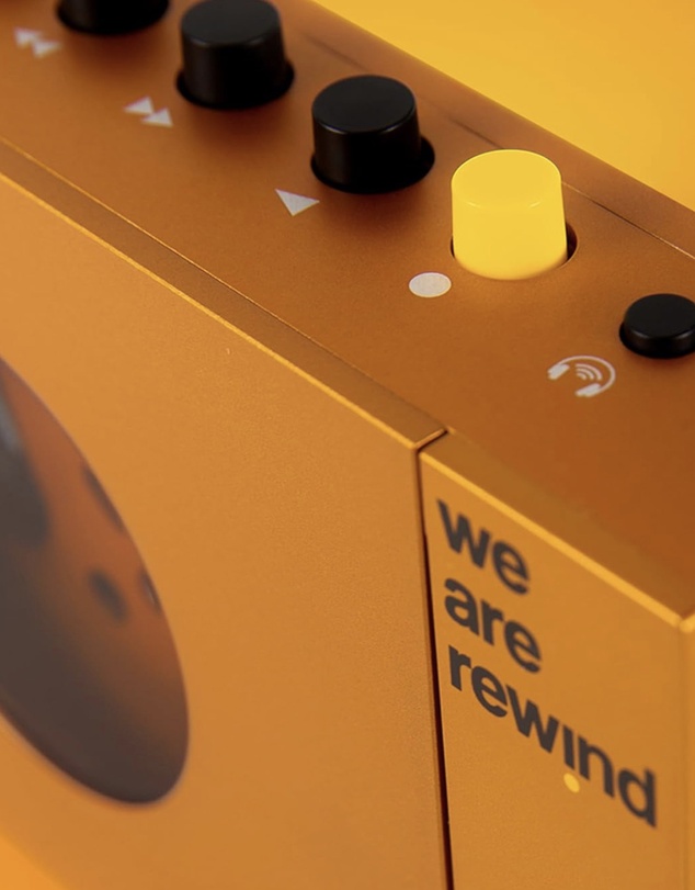 We Are Rewind - We Are Rewind Portable Cassette Player & Recorder - Serge, Orange