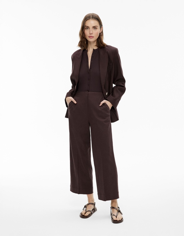 Witchery - Linen Crop Pants