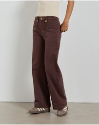 DRICOPER DENIM - Carrie Wide Straight Leg Jeans