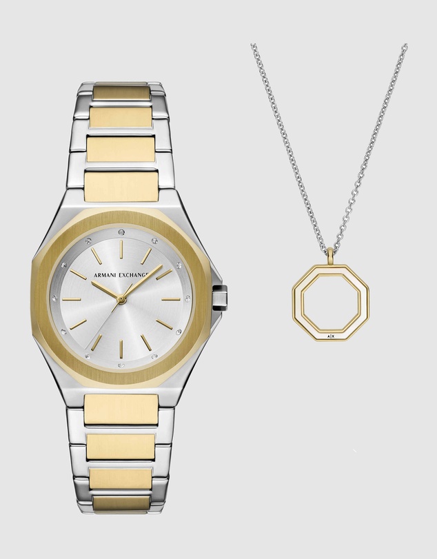 Armani Exchange - Two Tone Analogue Watch