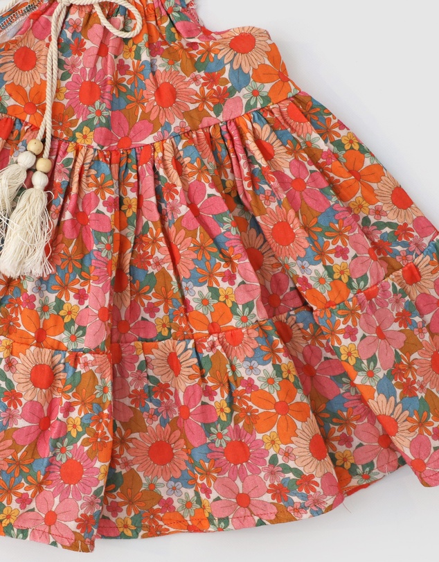WITH LOVE FOR KIDS - Cotton Muslin Dress - Babies - Kids