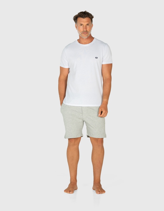 Coast Clothing - Grey Marle Lounge Shorts