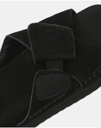 EVERAU - EverAU Ugg Lilac Cow Suede Upper Sandals