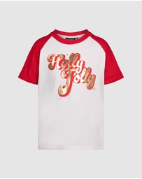 Rock Your Kid - Christmas Kylie Raglan Tee - Kids