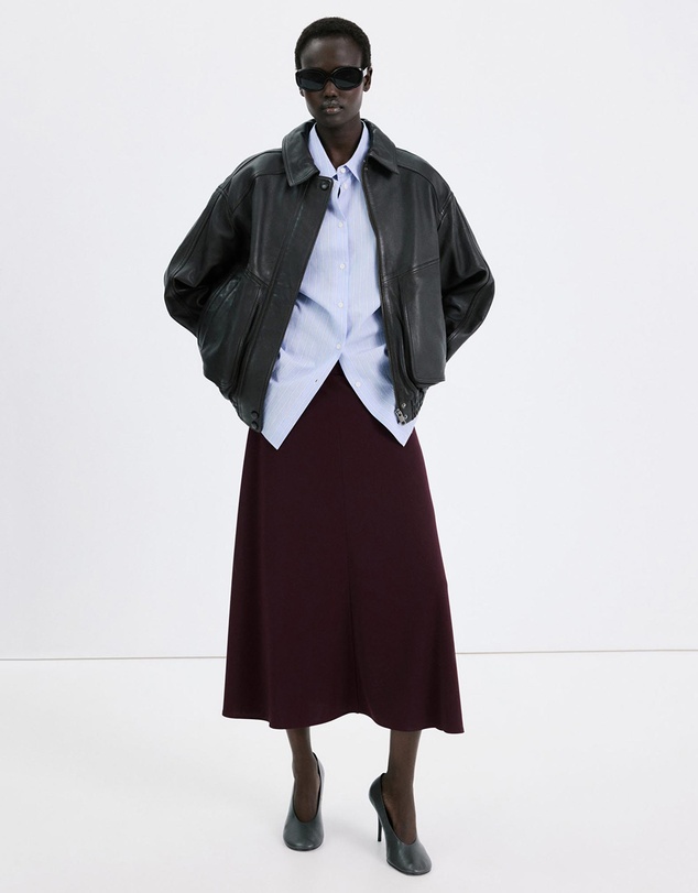 M.N.G - Fine Knit Midi Skirt
