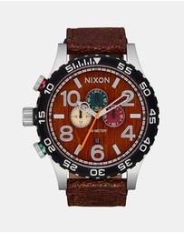 Nixon - 51-30 Chrono Leather Watch