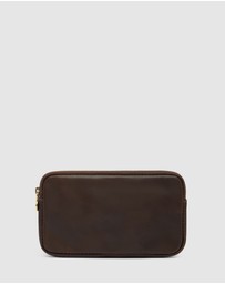 Republic of Florence - Forma5 Matt Chocolate Leather Organiser
