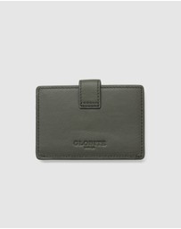 Globite - Leather RFID Card Holder Snap Button