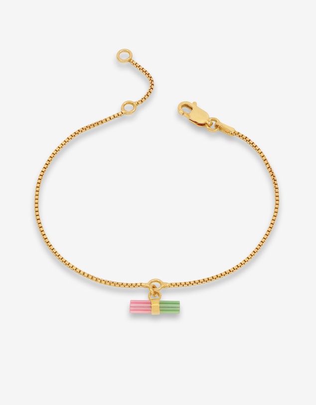 Rachel Jackson - Watermelon T-Bar Bracelet