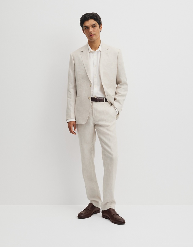 Country Road - Regular Fit Linen Twill Jacket