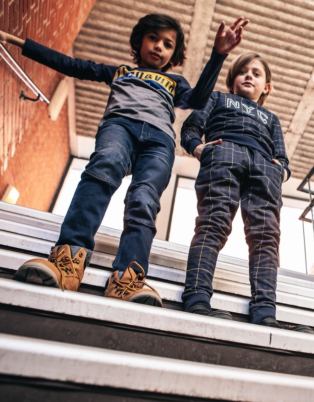 TYGO&vito - Check Track Pants - Kids-Teens