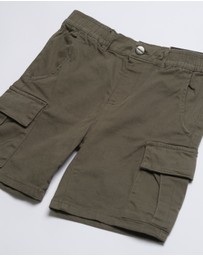 Stock & Co. - Cargo Elastic Waist Stretch Short - Youth