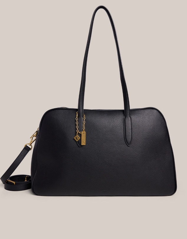 VESTIRSI - Vera Black Large Bowler Bag