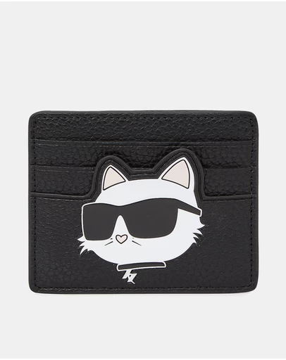 Karl Lagerfeld - Ikon Pebble Choupette Card Holder