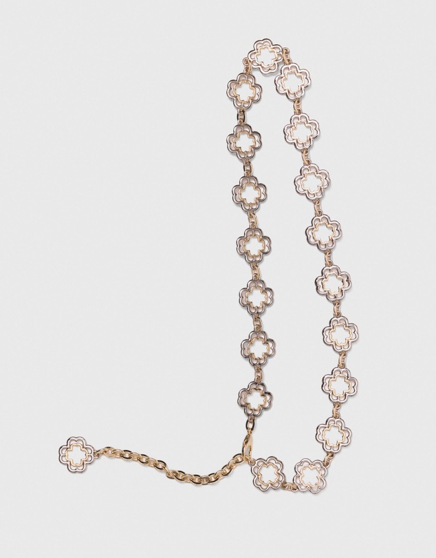 Maje - A Clover Allover Belt
