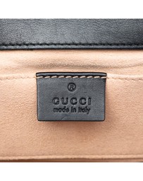 Pre-Loved by Azura Reborn - Pre-Loved Small GG Supreme Bee Padlock Crossbody