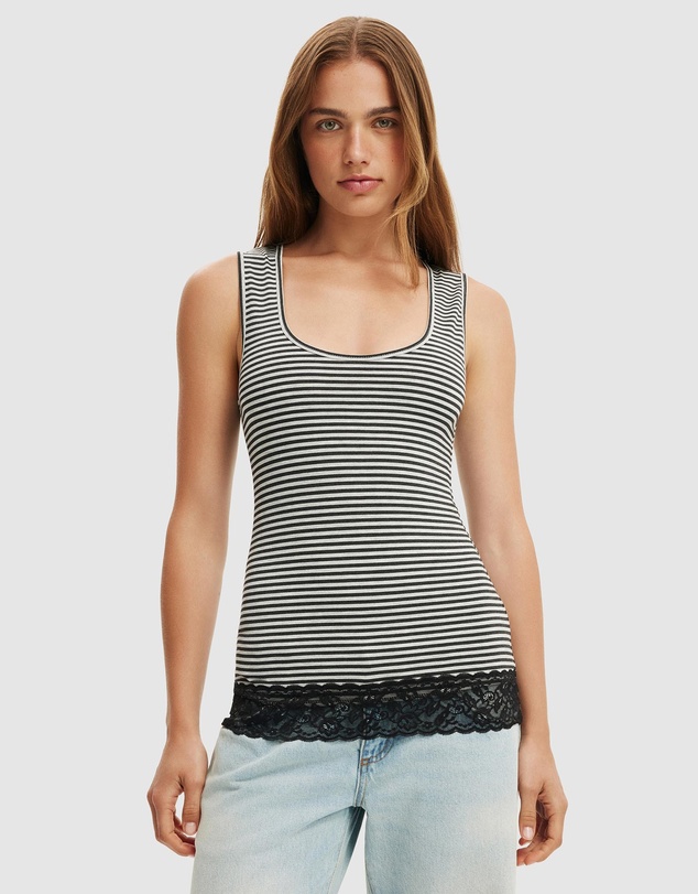 Cotton On - Becca Lace Tank