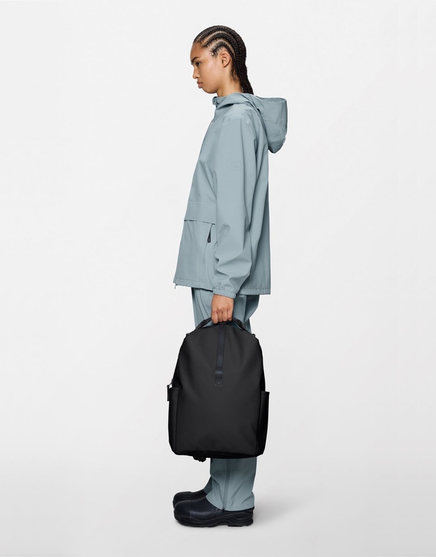 RAINS - Clip Front Backpack Black