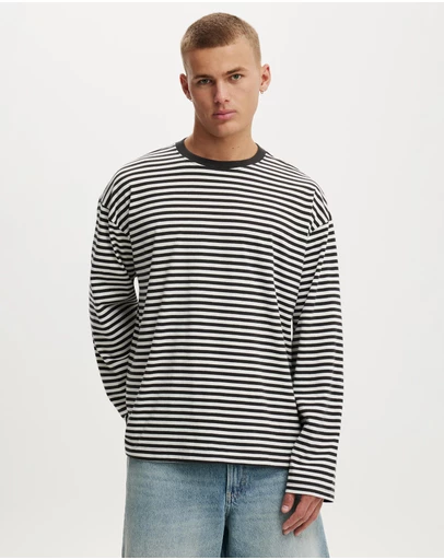Cotton On - Cropped Fit Long Sleeve T-Shirt
