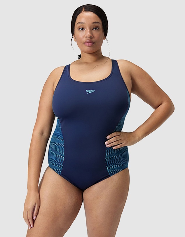 Speedo - Plus Placement Medalist One Piece Swimsuit