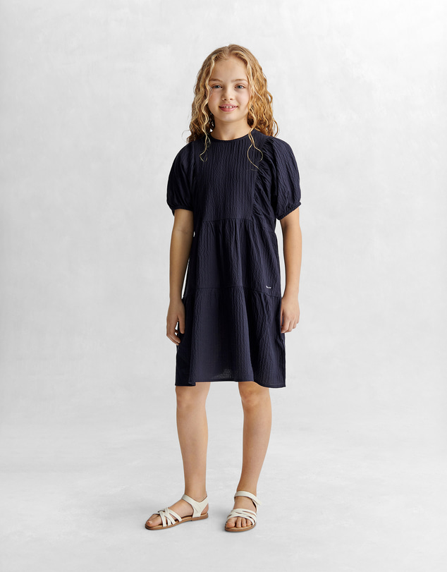 Gant - Seersucker Tiered Dress