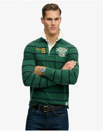 Hunter Green Stripe