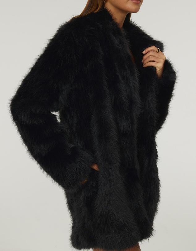 Tussah - Brigette Faux Fur Coat