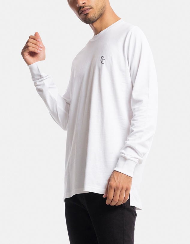 Counter Culture - Cypher Embroidery Long Sleeve Tee