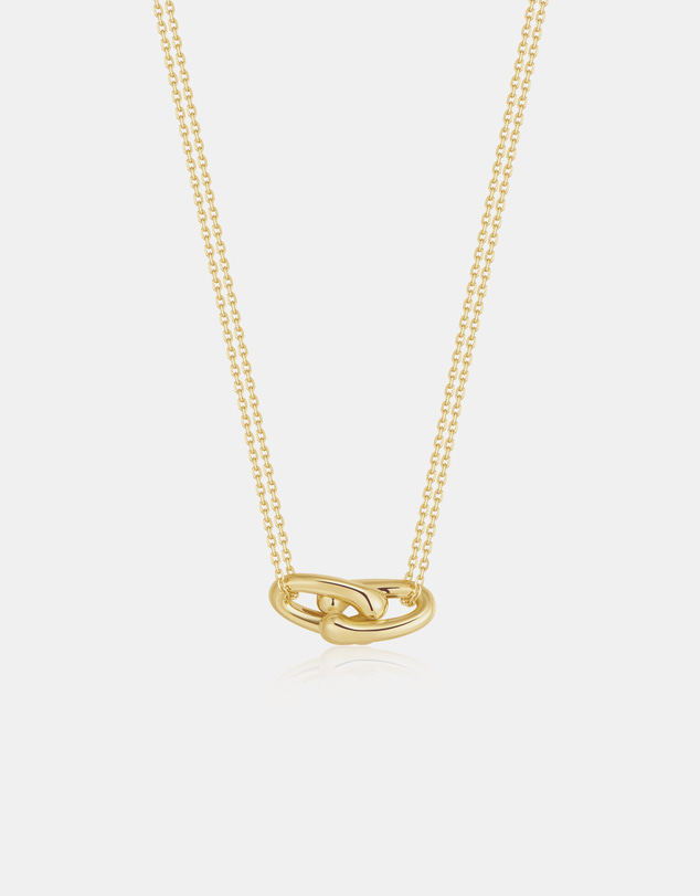 Ania Haie - Gold Interlocked Necklace