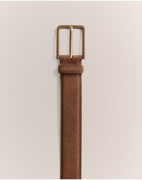 Trenery - Mica Suede Belt in Latte