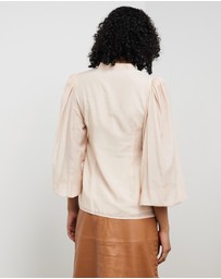 Sofia Irina - Balloon Sleeve Blouse