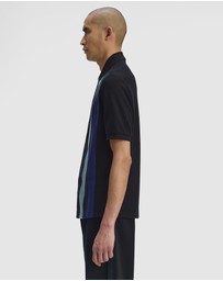 Fred Perry - Vertical Stripe Polo Shirt