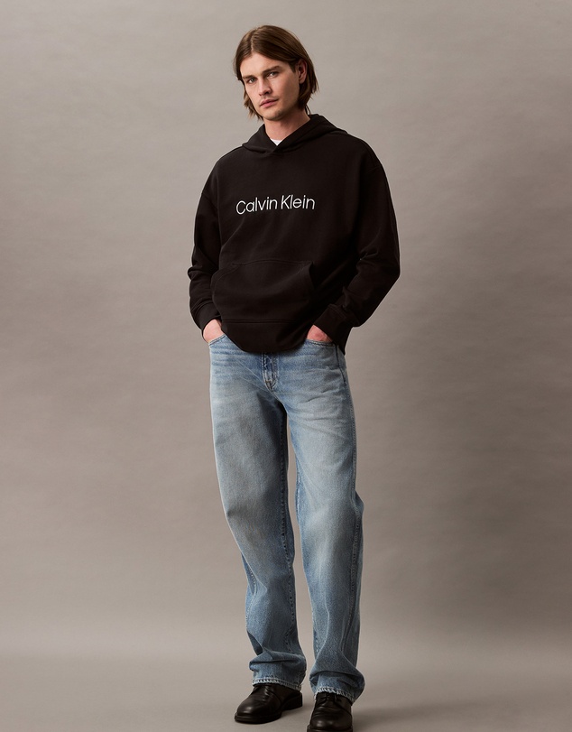 Calvin Klein - Standard Logo Relaxed Hoodie
