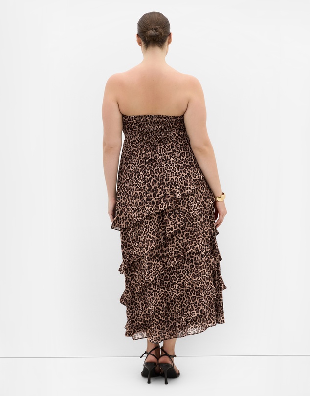 City Chic - Skai Leopard Print Top