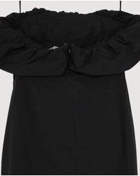 Revibe - Repaired Shona Joy Campbell Strapless Bubble Maxi Dress - AU 16