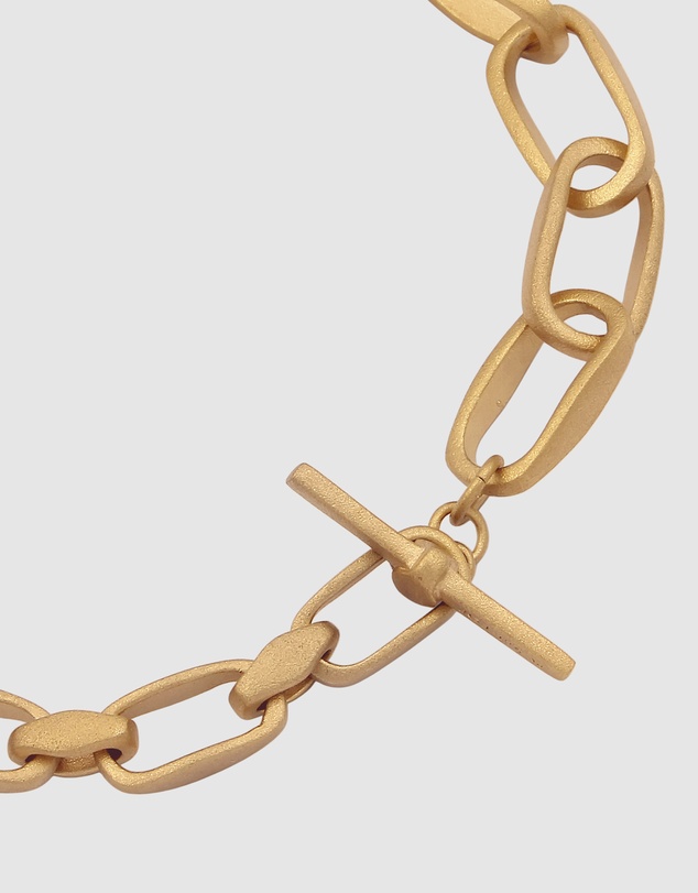 Elli Jewelry - Bracelet Chunky Chain 925 Sterling Silver Gold-Plated