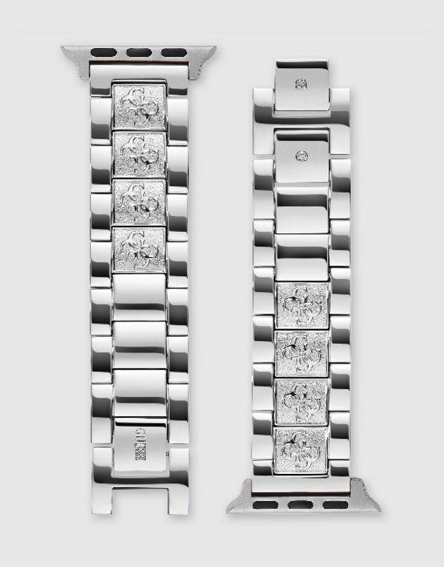 GUESS - Guess Apple Band - Anna Silver Logo 38-40mm