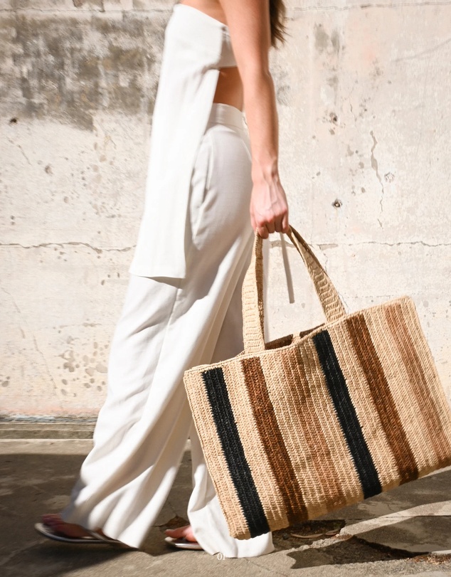 Mimmi Terra - Raffia Penne Bag