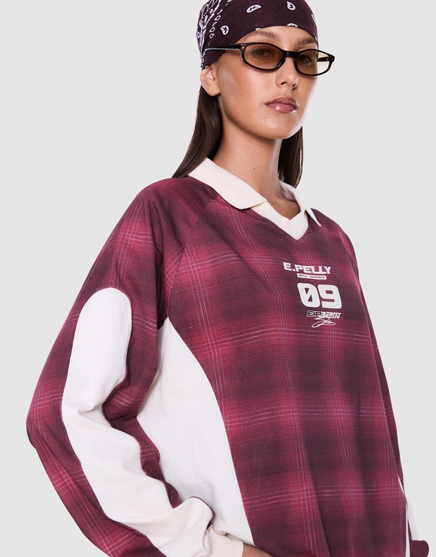 ENA PELLY - Josie Long Sleeve Polo