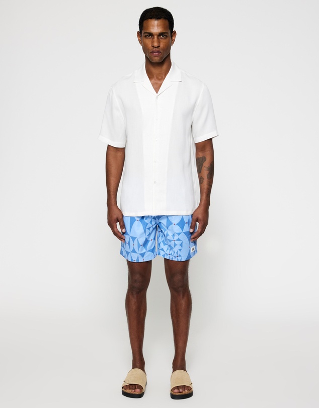 Scotch & Soda - Printed Mid-Length Swimshort