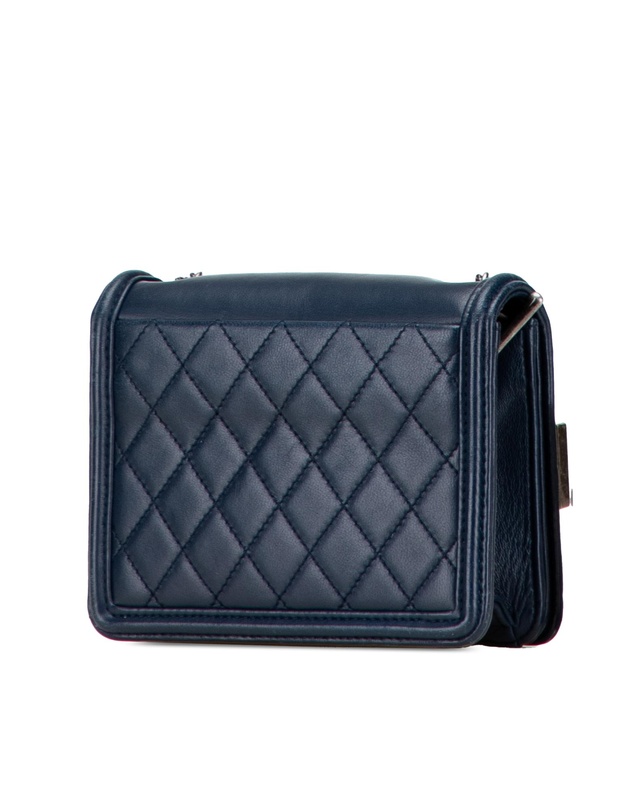 Pre-Loved by Azura Reborn - Pre-Loved Mini Acrylic and Calfskin Boy Brick Flap